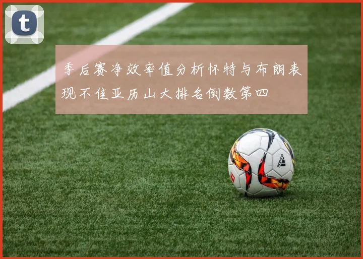 季后赛净效率值分析怀特与布朗表现不佳亚历山大排名倒数第四