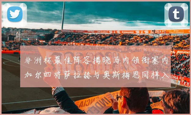 非洲杯最佳阵容揭晓马内领衔塞内加尔四将萨拉赫与奥斯梅恩同样入选